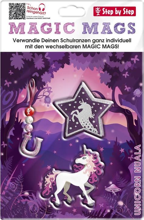 Actual product image Step by Step satchel accessories MAGIC MAGS