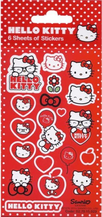 Hello Kitty - Autocollants