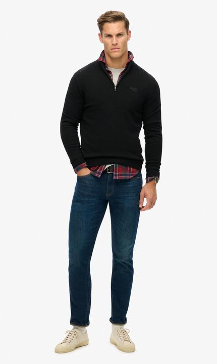 Image du produit Superdry Pull en maille brodée à col camionneur Essential (XL)