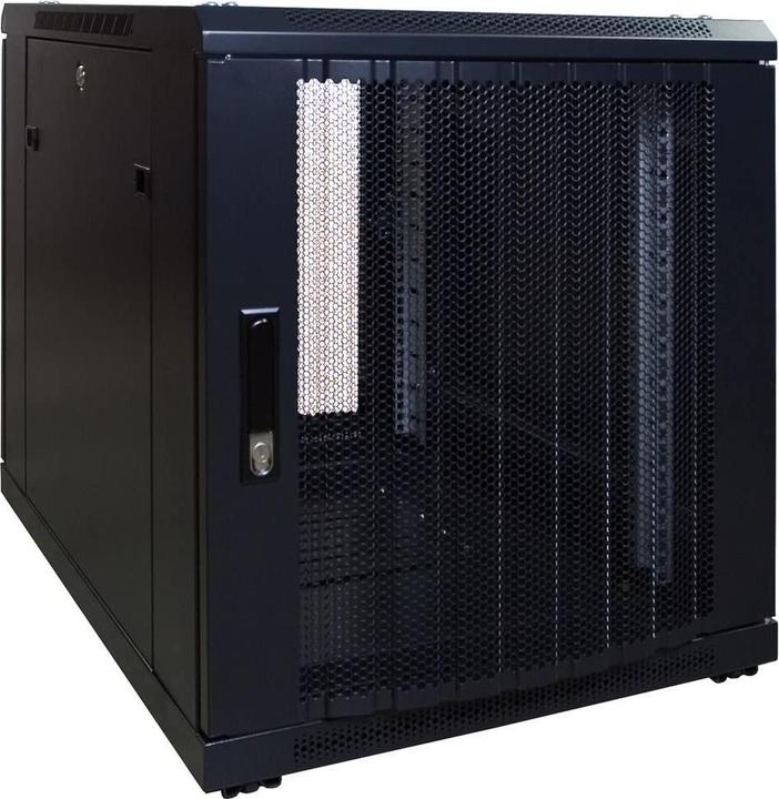 Immagine prodotto DS 12 U, armadio per server piccolo, con porta anteriore perforata (LxPxH) 600 x 800 x 720 mm (12 HE, Rack da 19 pollici)