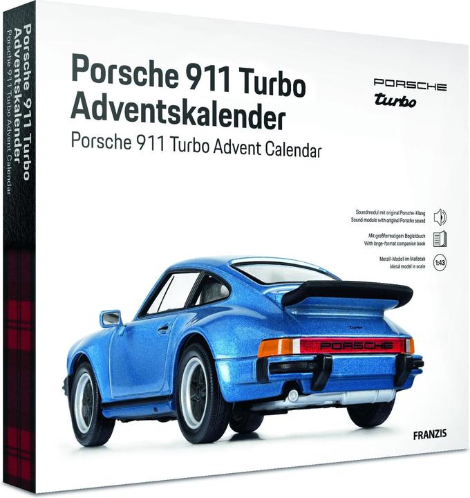 Productafbeelding Franzis Porsche 911 Turbo Adventskalender