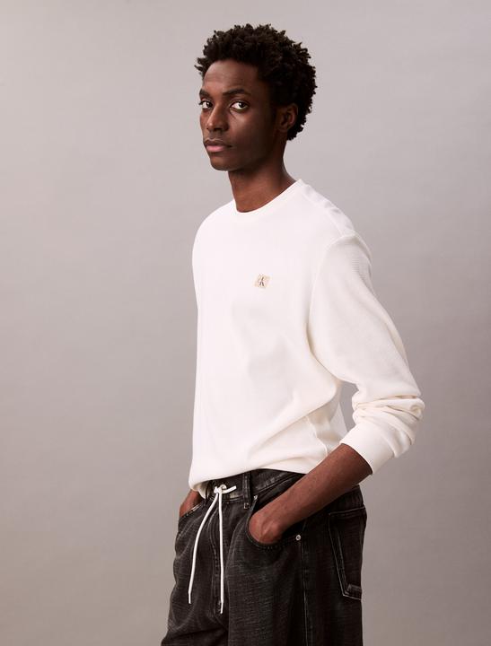 Immagine prodotto Calvin Klein Jeans Ls Waffle Badge Crewnk Tee (M)