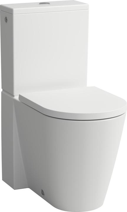 Produktbild Laufen Stand-WC-Kombination KARTELL tief spülrandl für Spülkasten weiss matt