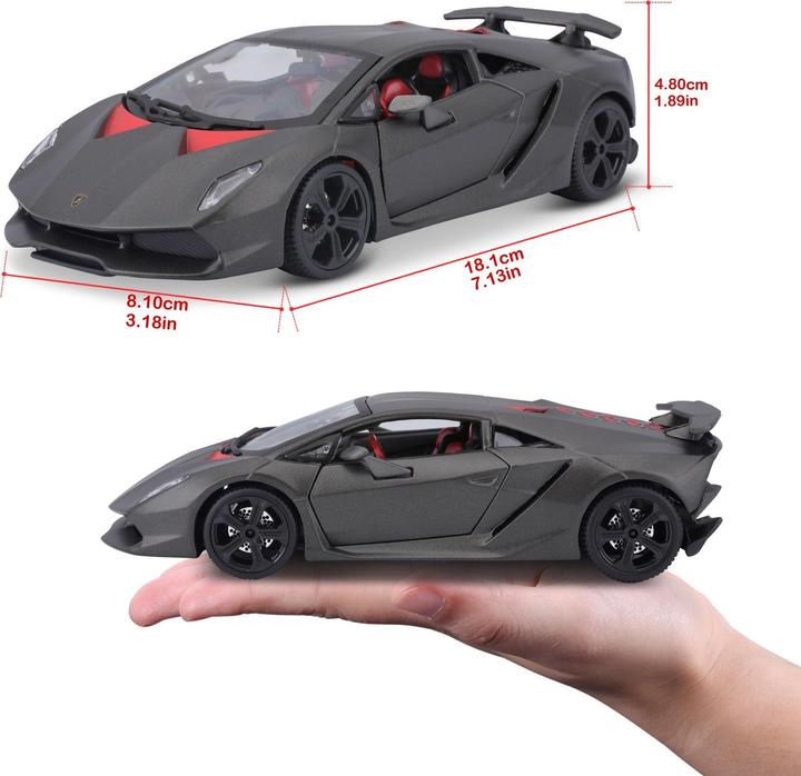 Actual product image Bburago Lamborghini Sesto Elemento 1:24