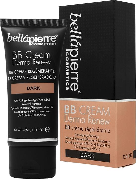 Actual product image Bellapierre Cosmetics Complexion - BB Cream Derma Renew SPF15 Dark (Dark)
