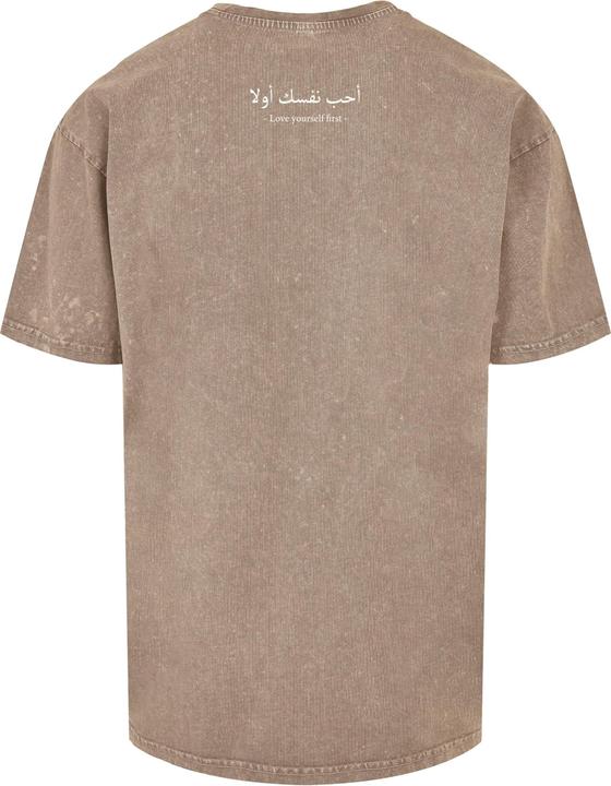 Produktbild Merchcode Love Yourself First Acid Washed Heavy Oversize Tee - 105781 (M)