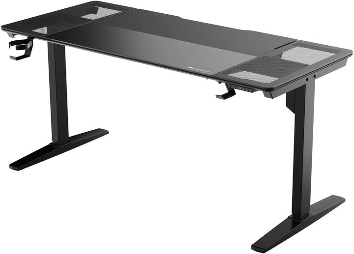 Image du produit Thunder X3 ThunderX3 LAB-X Gaming Table - Hauteur réglable Moteur silencieux - Verre trempé - avec mesh côté...