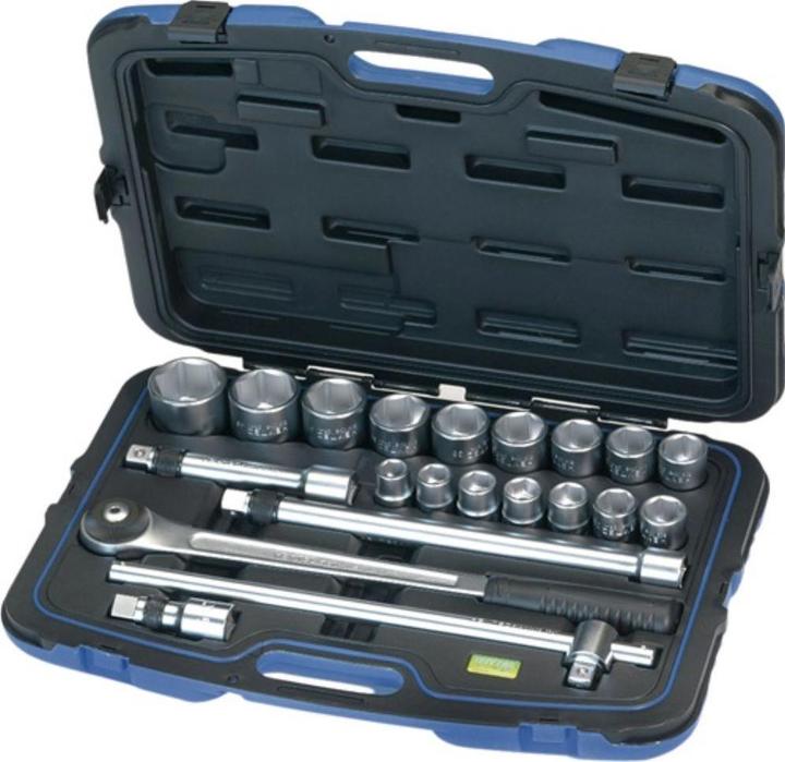 Immagine prodotto HEYTEC Set di chiavi a bussola (50 mm, 31 mm, 35 mm, 45 mm, 46 mm, 38 mm, 21 mm, 27 mm, 33 mm, 48 mm, 43 mm, 41 mm, 23 mm, 28 mm, 44 mm, 47 mm, 32 mm, 22 mm, 25 mm, 42 mm, 20 mm, 24 mm, 36 mm, 49 mm, 39 mm, 26 mm, 19 mm, 37 mm, 29 mm, 40 mm, 34 mm, 30 mm)