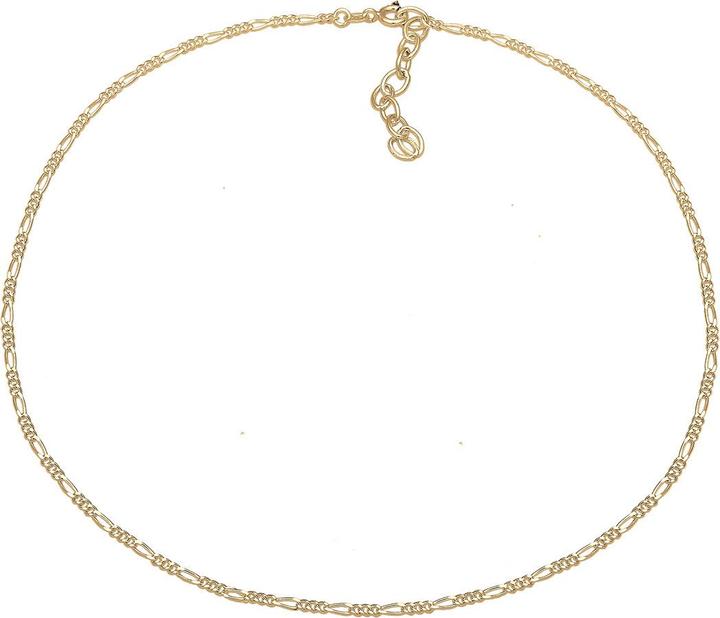 Produktbild Elli Halskette Choker Figaro Basic Blogger 925 Sterling Silber (925er Sterling Silber, 46 cm)