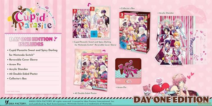 Produktbild Idea Factory Cupid Paraside: Sweet and Spicy Darling Switch (Switch, Switch Lite, Switch OLED, EN)
