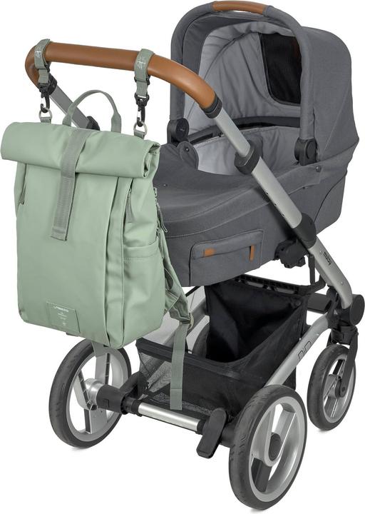 Image du produit Lässig Sac à dos à langer Rolltop Up Green Label