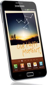 Actual product image Samsung Galaxy Note N7000, 16 GB - WiFi + 3G (16 GB, 5.29", 8 Mpx)
