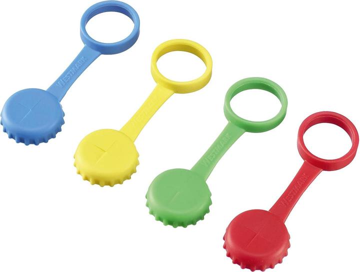 Image du produit Westmark Bouchon couronne fente pour paille 4p. (4 x)