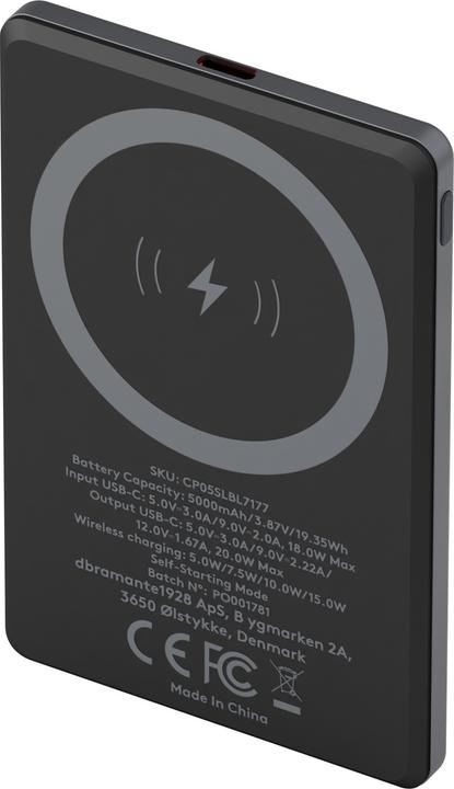 Actual product image dbramante1928 re-charge (5000 mAh, 19.35 Wh)