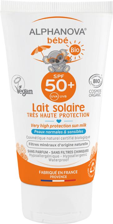 Image du produit Alphanova DUPLIKAT Bébé Lait solaire bio (Lait solaire, SPF 50+, 50 ml, 76 g)