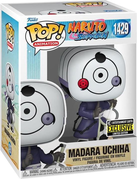 Actual product image Funko POP! Naruto Shippuden Madara Uchiha (Masked) Exclusive