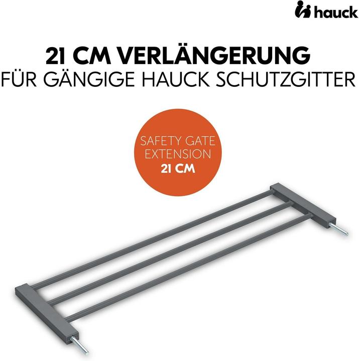 Image du produit Hauck Safety Gate Extension 21 cm Dark Grey​ (21 cm)