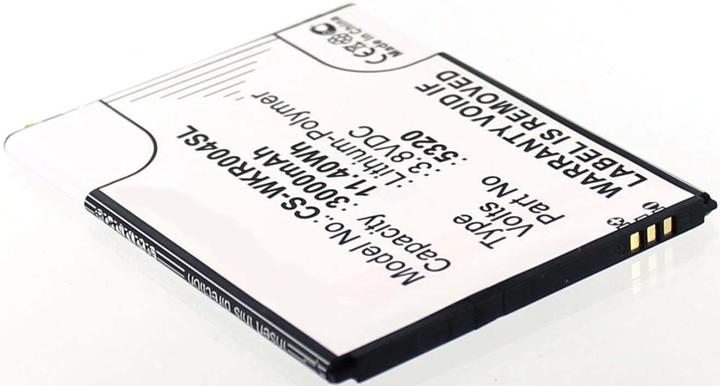 Produktbild AGI 39089 - Akku - Wiko - Schwarz - Lithium Polymer (LiPo) - 3000 mAh - 3,8 V