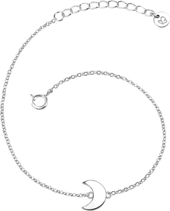 Immagine prodotto Glanzstücke München Donna Luna Argento 17,0 cm Lunghezza base + 3,0 cm Estensione - 10242 (17 cm, Argento)