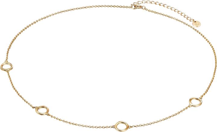 Immagine prodotto Glanzstücke München Catena da donna in argento giallo 40,0 cm + 5,0 cm di estensione - 10254 (Argento, 40 - 45 cm)