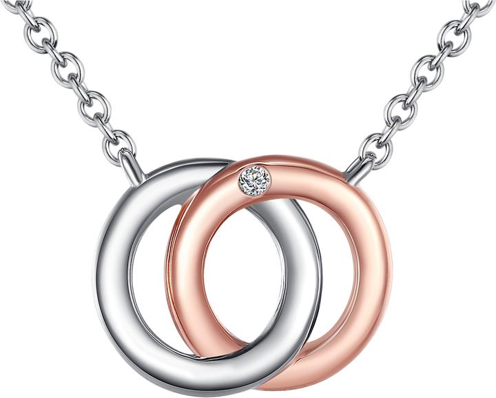 Rafaela Donata Damen Sterling Silber Diamant silber - 10908 (Sterling Silber, 40 cm)