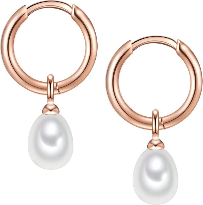 Image du produit Valero Pearls Femme argent sterling perle d'eau douce de culture or rose - 11320 (Argent Sterling)