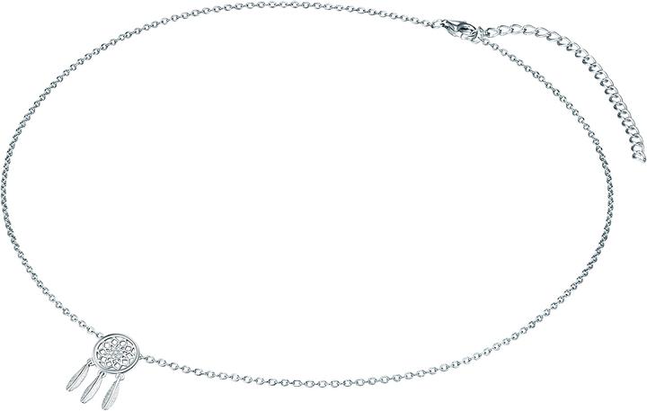 Immagine prodotto Rafaela Donata Catena da donna Dreamcatcher in argento Sterling Zirconia 42,0 cm + 7,0 cm di estensione - 11358 (Argento, 42 - 49 cm)