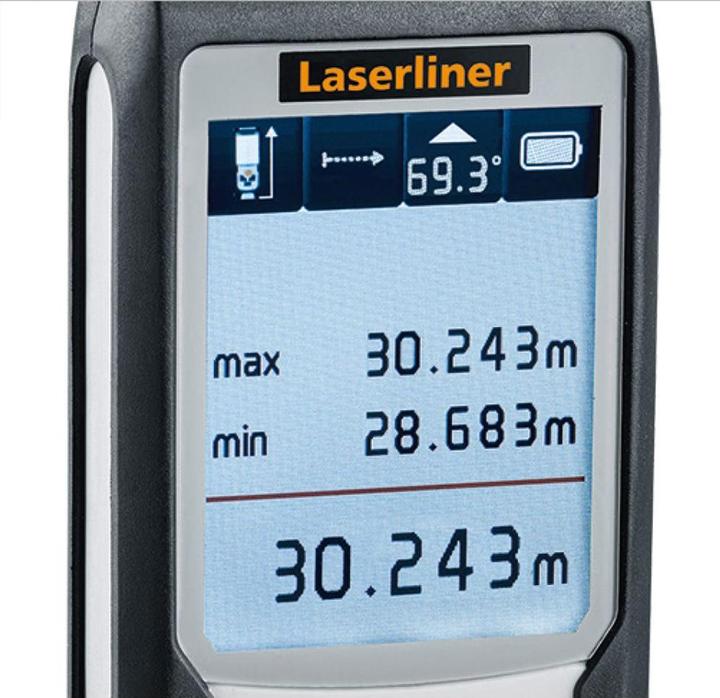 Produktbild Laserliner Laser Entfernungsmesser LaserRange-Master i5 (50m,2DTilt, 1,5 mm) (50 m, 635 nm)