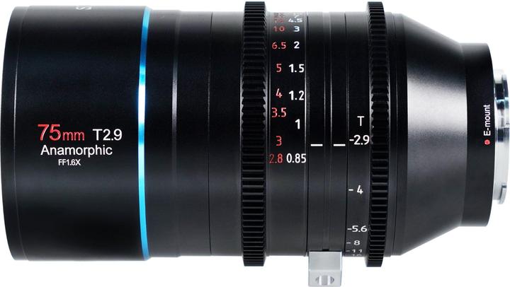 Produktbild Sirui Venus 75mm T2.9 1.6x Full-Frame Anamorphic lens(L mount) (L-Mount, Vollformat)