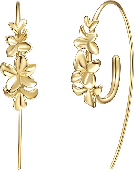 Immagine prodotto Glanzstücke München Fiore da donna in argento sterling e oro giallo - 24012 (Argento)