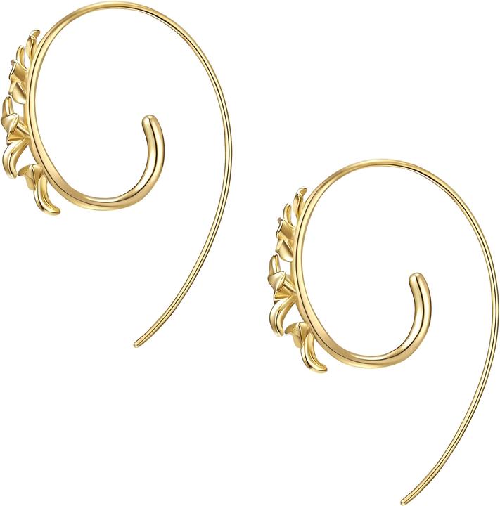 Immagine prodotto Glanzstücke München Fiore da donna in argento sterling e oro giallo - 24012 (Argento)