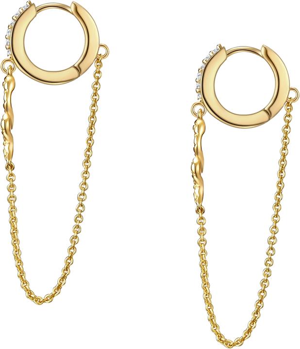 Image du produit Glanzstücke München Femmes argent sterling zirconium or jaune - 24030 (Argent Sterling)