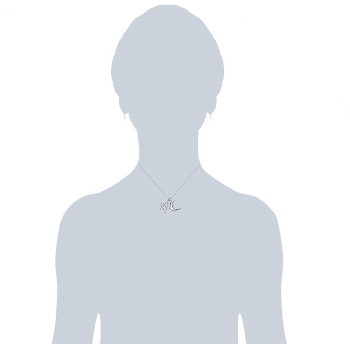 Immagine prodotto Rafaela Donata Collana con cristalli Swarovski® - 24047 (Argento, 42 - 49 cm)