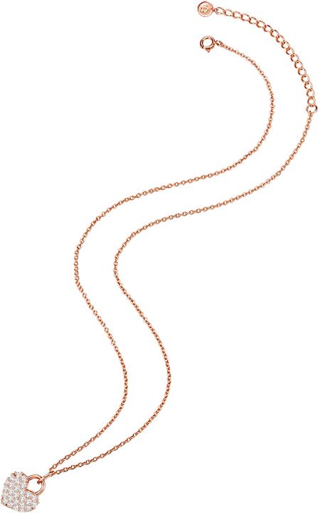 Produktbild Glanzstücke München Damen Herz Sterling Silber Zirkonia roségold 40,0 cm Basiskette + 5,0 cm Verlängerun - 23786 (Sterling Silber, 40 - 45 cm)