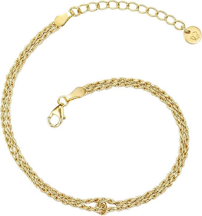 Immagine prodotto Glanzstücke München Donna argento giallo oro 17,0 cm lunghezza base + 3,0 cm estensione - 23772 (17 cm, Argento)