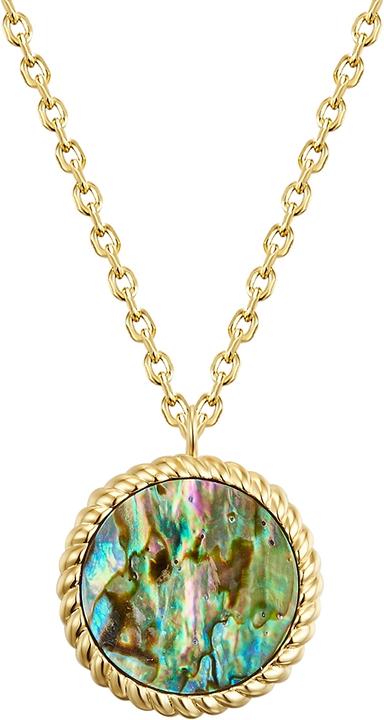 Image du produit Glanzstücke München Femme argent sterling or jaune coquille 40,0 cm longueur de base + 5,0 cm extension - 23294 (Argent Sterling, 40 - 45 cm)