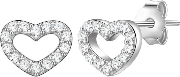 Immagine prodotto Glanzstücke München Cuore da donna in argento Sterling Topaz argento - 15592 (Argento)