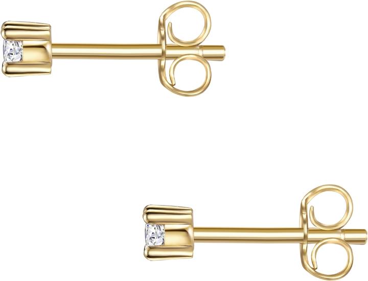 Image du produit Glanzstücke München Femme argent sterling zirconium or jaune - 15620 (Argent Sterling)