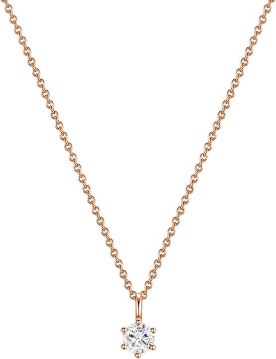 Produktbild Glanzstücke München Damen Sterling Silber Zirkonia roségold 40,0 cm Basiskette + 5,0 cm Verlängerung - 15594 (Sterling Silber, 40 - 45 cm)