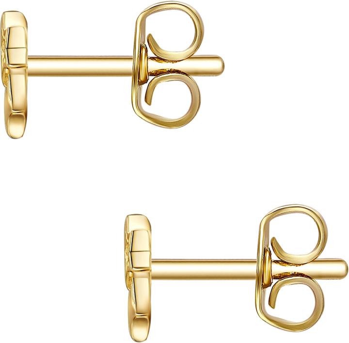 Immagine prodotto Glanzstücke München Stelle da donna in argento sterling con zirconi in oro giallo - 15834 (Argento)