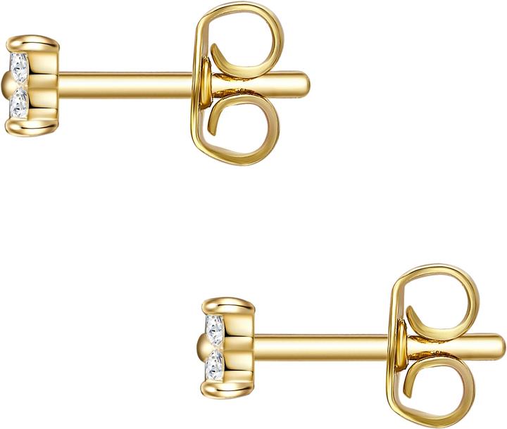 Produktbild Glanzstücke München Damen Sterling Silber Zirkonia gelbgold - 15878 (Sterling Silber)