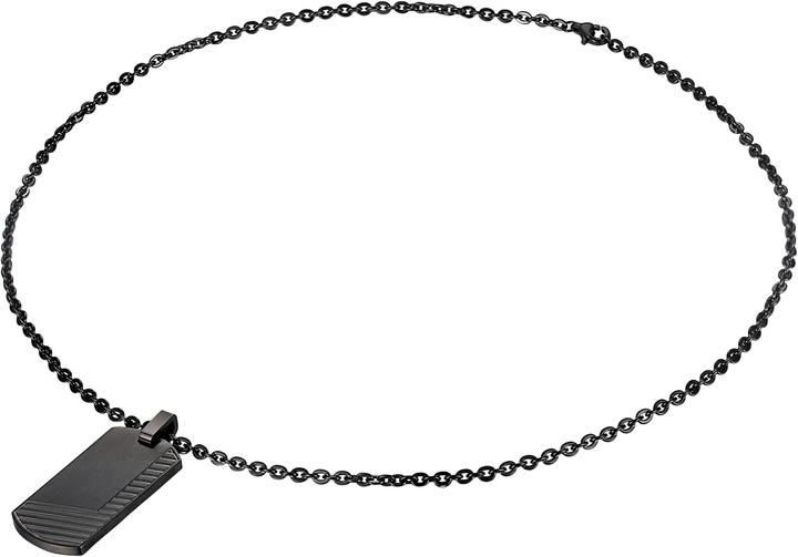 Produktbild True Rebels Herren Edelstahl schwarz 50,0 cm - 50 (Edelstahl, 50 cm)