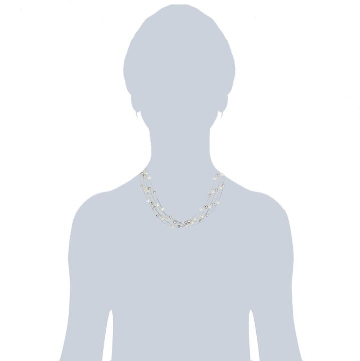 Image du produit Valero Pearls Femme argent sterling perle d'eau douce de culture argent 43,0 cm - 2888 (Argent Sterling, 43 cm)