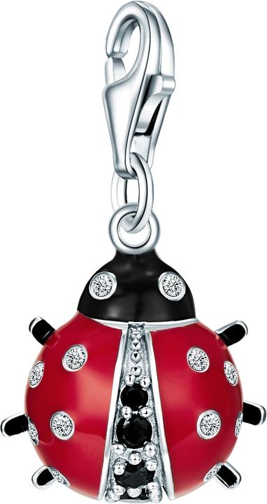 Rafaela Donata Damen Marienkäfer Sterling Silber Zirkonia silber - 3110 (Sterling Silber)