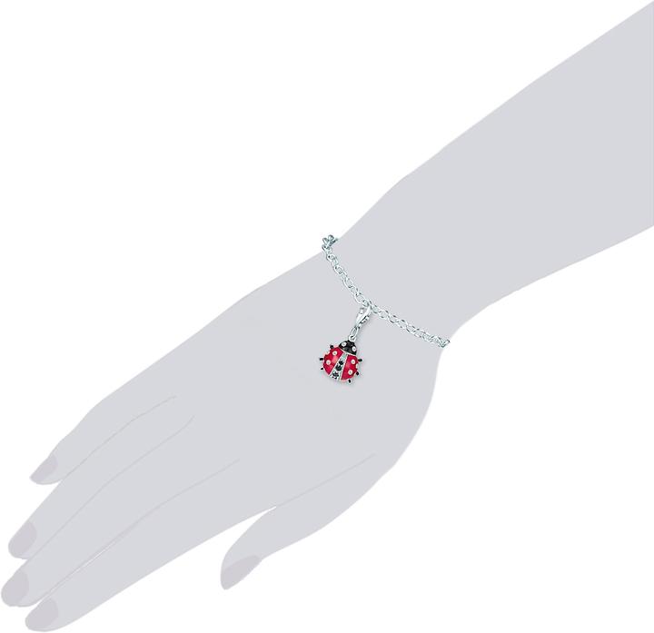 Immagine prodotto Rafaela Donata Coccinella da donna in argento sterling con zirconi - 3110 (Argento)
