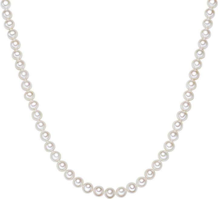 Valero Pearls Damen Sterling Silber Süsswasser-Zuchtperle silber - 3866 (Perle, 925er Silber, 50 cm)