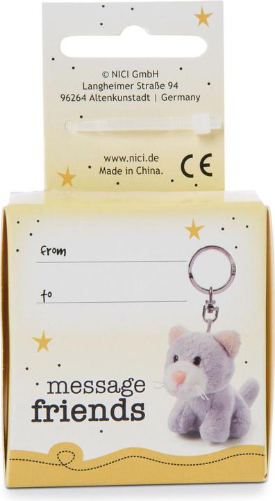 Actual product image NICI Keychain "Happy Birthday