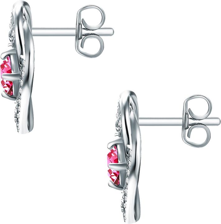 Actual product image Rafaela Donata Ladies heart sterling silver decorated with crystals of Swarovski® silver - 26471 (Sterling Silver)