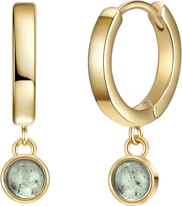 Image du produit Glanzstücke München Femmes argent sterling labradorite or jaune - 26649 (Argent Sterling)