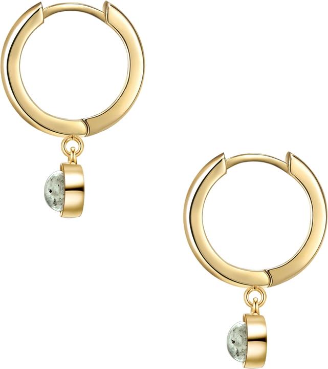 Image du produit Glanzstücke München Femmes argent sterling labradorite or jaune - 26649 (Argent Sterling)